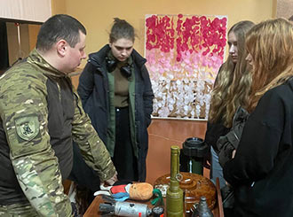 Лекція з правил поводження з вибухонебезпечними предметами