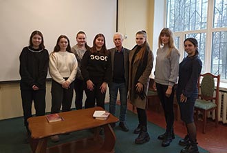 ТВОРЧА ЗУСТРІЧ З ПИСЬМЕННИКОМ АНАТОЛІЄМ КИЧИНСЬКИМ